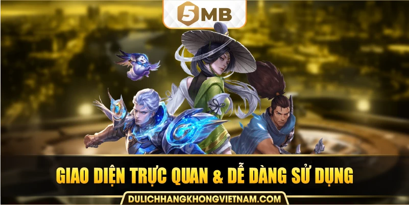 Giao diện trực quan & dễ dàng sử dụng.