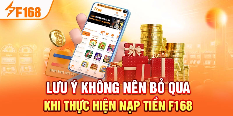 Các Bước Nạp Tiền F168 Bằng Tài Khoản Ngân Hàng